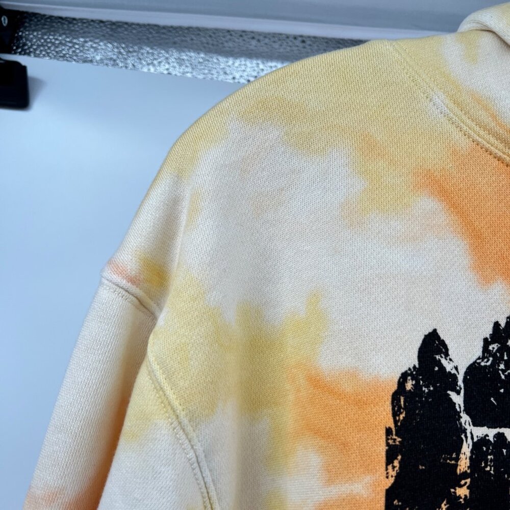Pura Vida Womens Tie Dye Road Tripper Hoodie Pullover Yellow/Multi Size Small - Picture 5 of 8